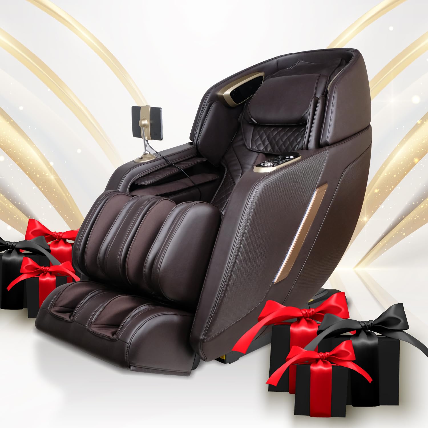Amazon.com: Titan 4D Ultima | Brown | Massage Chair | Full Body